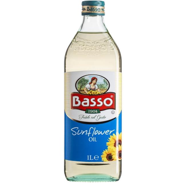 【BASSO 巴碩】義大利純葵花油 500ml x1瓶