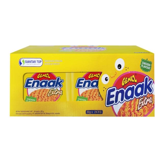 即期品【Gemez Enaak】韓式小雞麵雞汁味30gx24包/箱兩入組