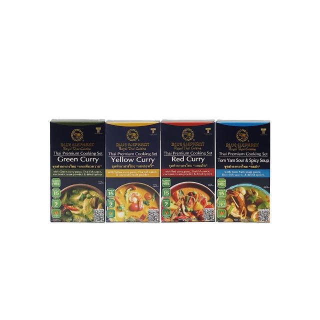 即期品【Blue elephant藍象】泰國 泰料理組合 90g-95g 4款任選(米其林指南 綠色產業認證)