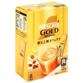 【Nestle 雀巢】金牌3合1咖啡-拿鐵7gx8入/盒