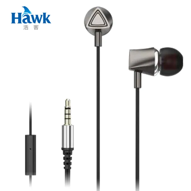 【Hawk 浩客】高清晰音樂耳機 HIE100(全指向性高感度麥克風)