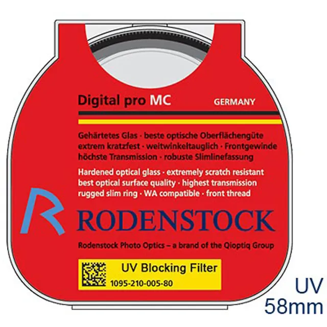 【Rodenstock】Pro多層鍍膜UV保護鏡