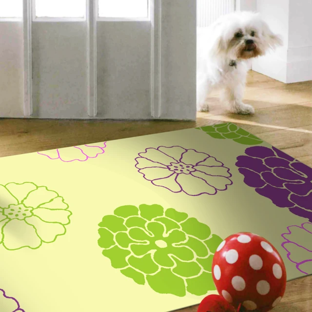 【范登伯格】比利時 奧瓦光澤絲質地毯-巧思(70x120cm/紫)