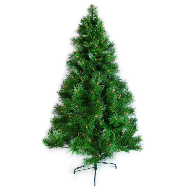 【摩達客】台灣製-6尺/6呎-180cm特級綠松針葉聖誕樹-裸樹(不含飾品/不含燈/本島免運費)/