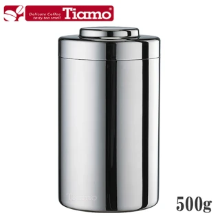 【Tiamo】6035不鏽鋼儲豆罐 500g(HG2803)