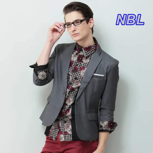 【NBL】J0167窄版七分袖西裝