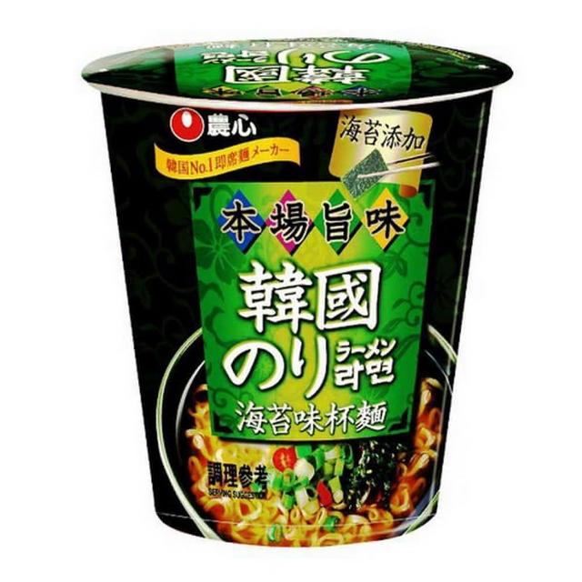 【NONG SHIM】農心 海苔味杯麵(65g)