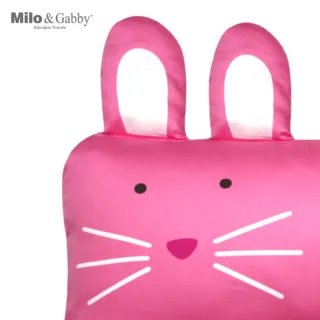 【Milo Gabby】動物好朋友-mini枕頭套(LOLA兔兔)