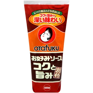 【OTAFUKU】古早濃香口味大阪燒醬(500g)