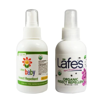【Lafes organic】有機防蚊液2入組(嬰兒x1+全家x1)