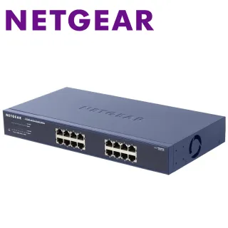 【Netgear】JGS516 16埠 Giga機架式無網管交換器