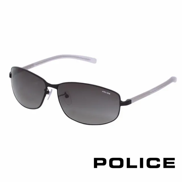【POLICE】都會時尚太陽眼鏡(質感黑 POS8697-531X)