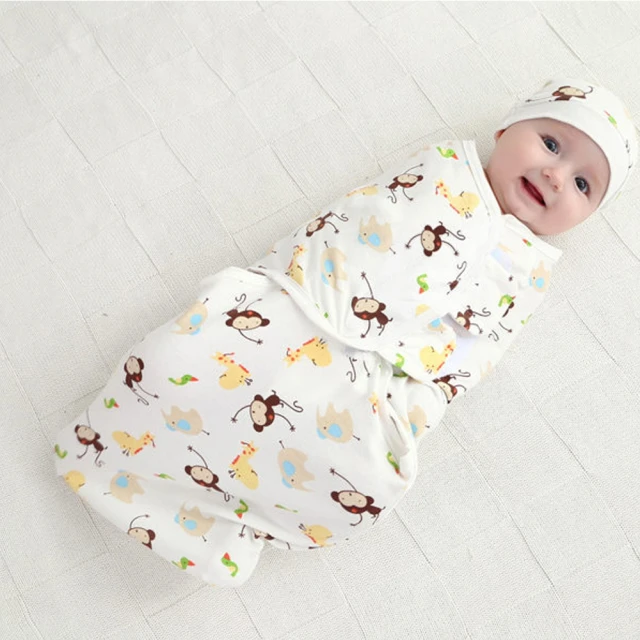 【JoyNa】可調式簡易嬰兒包巾(懶人包巾)-momo購物網