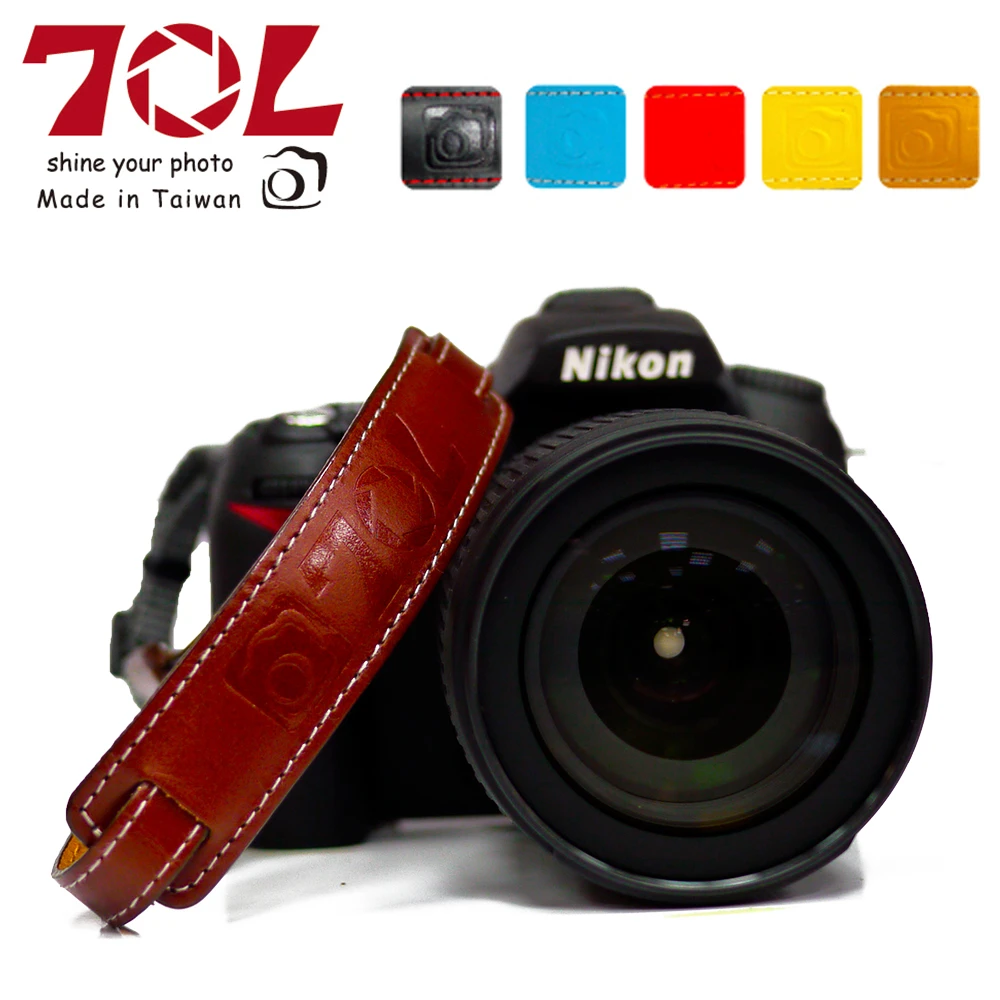 【70L】COLOR WRIST STRAP SWL1201真皮彩色相機手腕帶(單眼可用)