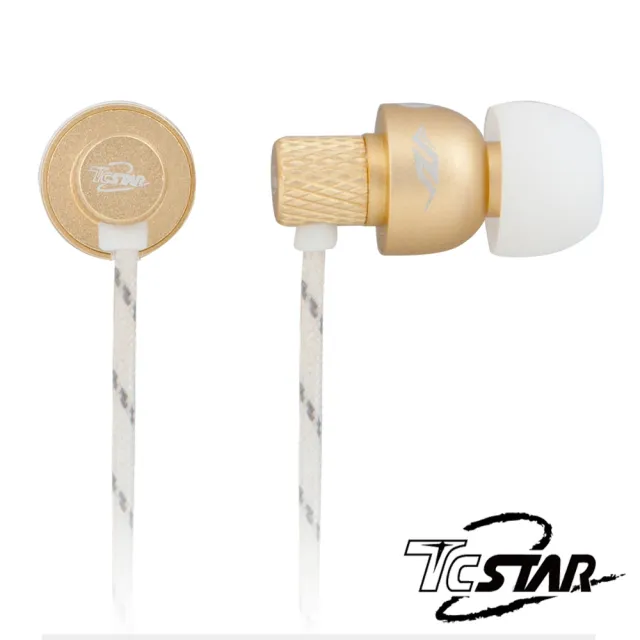 【TCSTAR】HI-FI級入耳式耳機麥克風(TCE5010GD)/