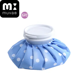 【muva】冰熱雙效水袋(6吋_藍點)