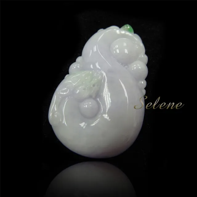 【Selene】春帶彩種地如意貔貅墜(A貨翡翠9393)