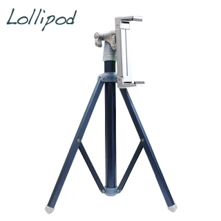 【Lollipod】自拍樂三腳架附平板夾具-深藍(LP-TS1第三代)