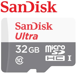 【SanDisk 晟碟】32GB 100MB/s Ultra microSDHC TF UHS-I C10 記憶卡(平輸)