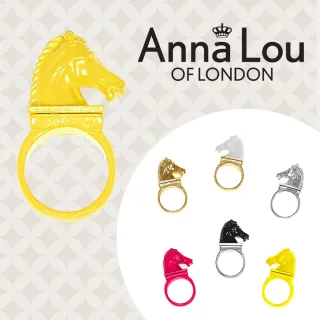 【Anna Lou Of London】倫敦品牌 立體小馬戒指 黃色(絕版品 售完不補)