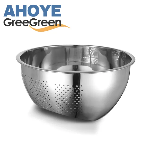 Greegreen 不鏽鋼瀝水洗米盆洗米器 Momo購物網