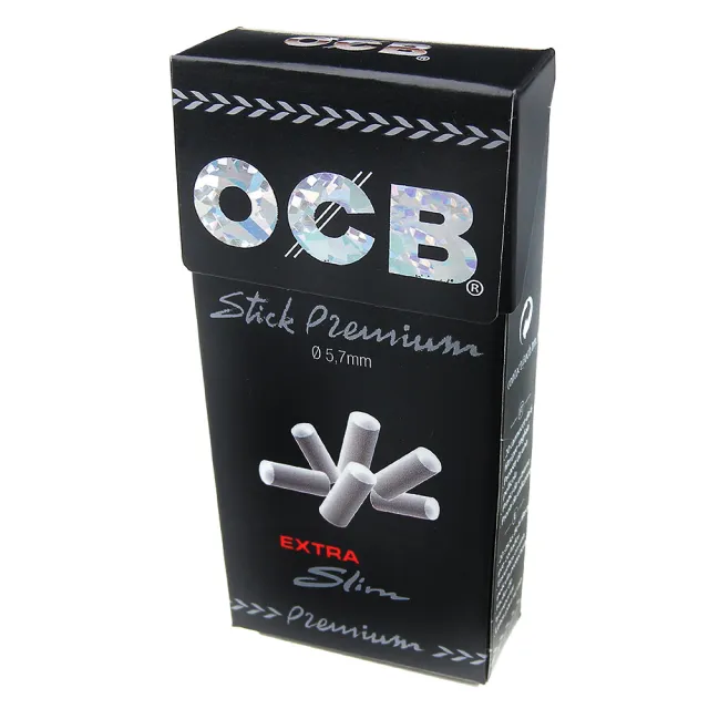 【OCB】法國進口-捲煙專用濾嘴-EXTRA SLIM 超細5.7mm*2盒
