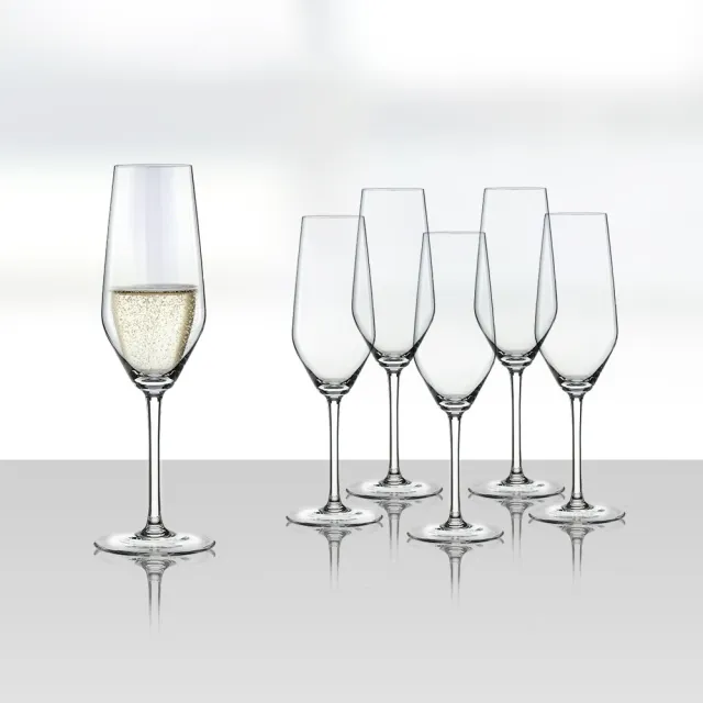 【Spiegelau】德國Style氣泡酒杯6入(德國無鉛水晶玻璃杯)/