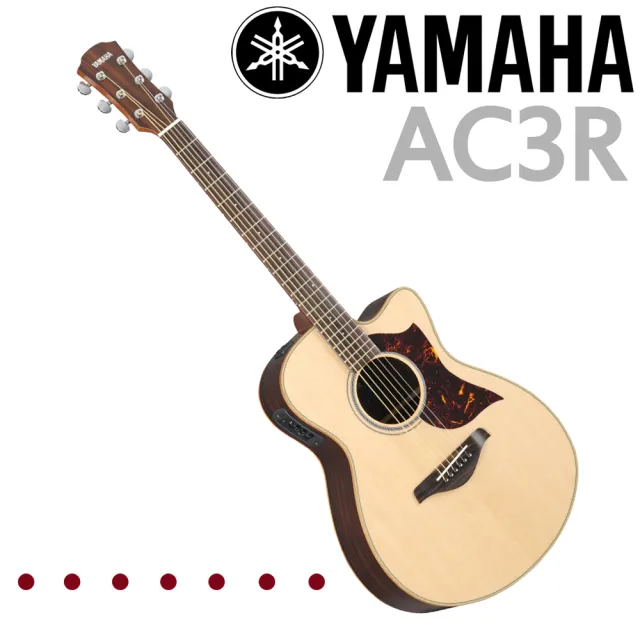Yamaha 山葉 全單板電民謠吉他原木色 公司貨保固 Ac3r Momo購物網