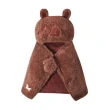 【baby童衣】任選 嬰兒造型披肩 羊羔絨包被 披風 抱毯 50597(共2色)