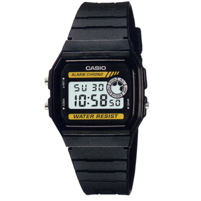 【CASIO】經典運動電子腕錶(F-91WG-9)