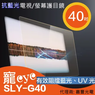 【寵eye】40吋 抗藍光螢幕護目鏡(SLY-G40)
