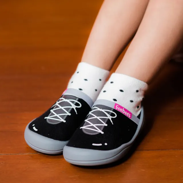 【feebees】夢幻島系列-芭蕾點點(襪鞋.童鞋.學步鞋.台灣製造)