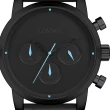 【LOVME】Stardust時尚手錶-IP黑x藍(VL1055M-33-3B1)