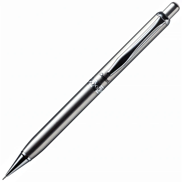 【PENTEL】Pentel飛龍A810T高級不鏽鋼自動鉛筆 時尚銀