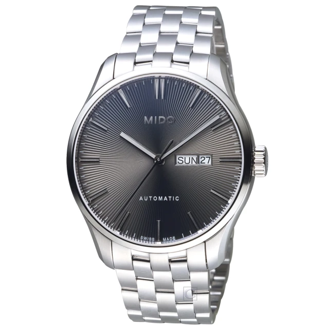 【MIDO美度 官方授權】BELLUNA II系列系列時尚紳士腕錶   母親節(M0246301106100)