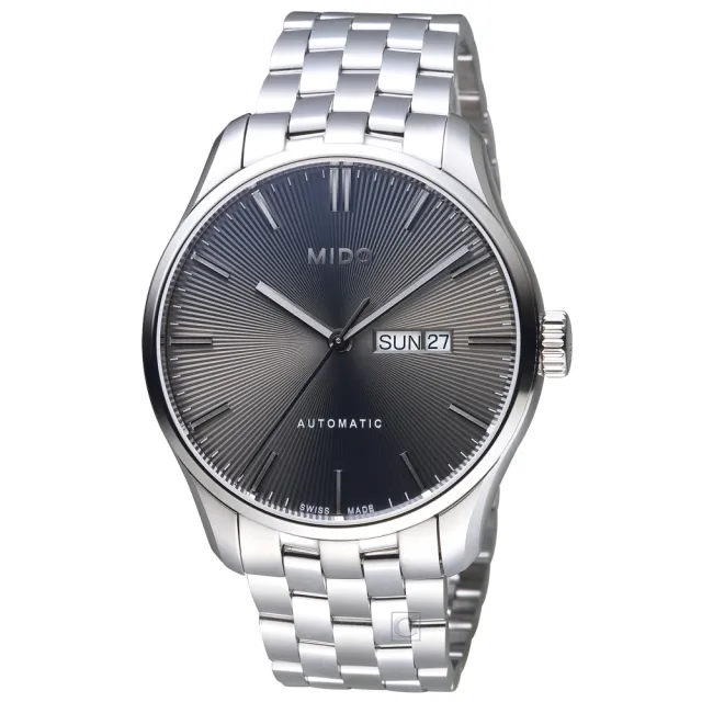 【MIDO美度 官方授權】BELLUNA II系列系列時尚紳士腕錶(M0246301106100)