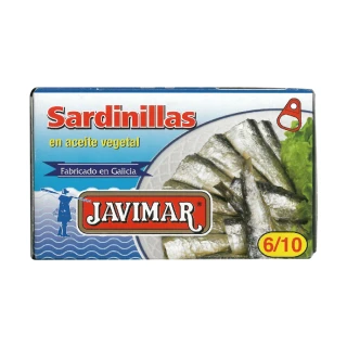 【即期品】Javimar 西班牙油漬迷你沙丁魚 90g(有效期限 2022.12.31)