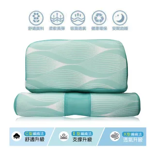 Yamakawa日本熱銷可調式護頸機能枕-2入
