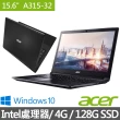 【acer 宏碁】Acer A315-32-C8EK 15吋飆速SSD筆電(N4100/4G/128G SSD/Win10)