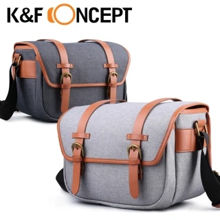 【K&F Concept】時尚者 專業攝影單眼相機斜背包 側背包(KF13.093+KF13.094)