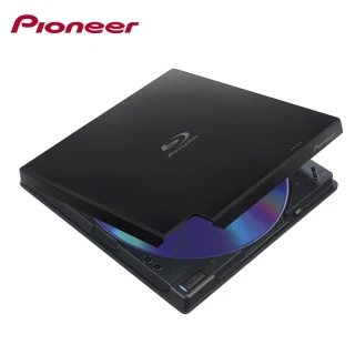 【Pioneer 先鋒】BDR-XD07TB 6X 薄型外接上掀式藍光燒錄機（黑色）