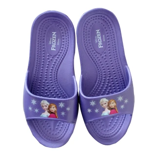 【FROZEN 冰雪奇緣】兒童室內拖鞋FR638紫色(型號任選1雙)