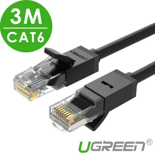 【綠聯】3M CAT6網路線 黑色