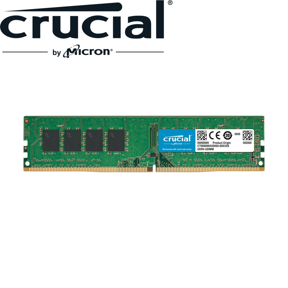 【Crucial 美光】DDR4 2666_4G PC用記憶體(CT4G4DFS8266/原生顆粒)