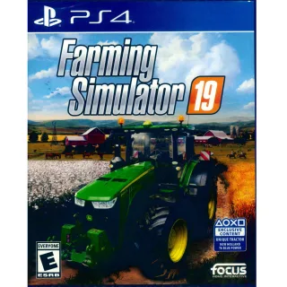 【SONY 索尼】PS4 模擬農場 19 中英文美版(Farming Simulator 19)