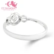 【CC Diamond】甜美纏繞款 鑽石戒指(古典美 鑽石戒指)