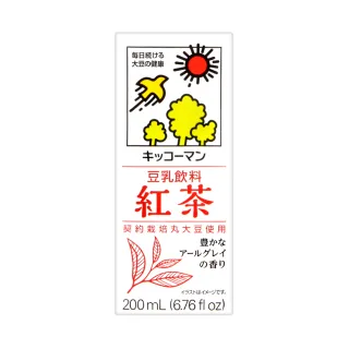【龜甲萬】龜甲萬豆乳-紅茶風味(200ml)