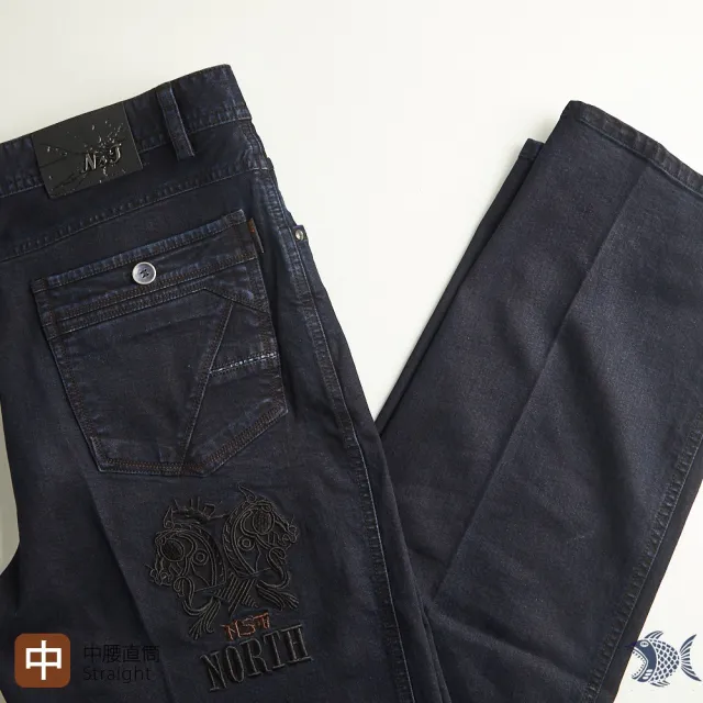 Nst Jeans 硬派男子高強度重磅耐磨彈性牛仔褲 中腰直筒 393 Momo購物網