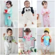 【Baby童衣】任選 可愛動物造型空氣棉長袖連身衣37043(小豬)