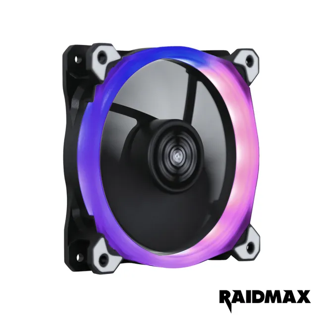 【Raidmax 雷德曼】12公分RGB可編程風扇(風扇 RGB)
